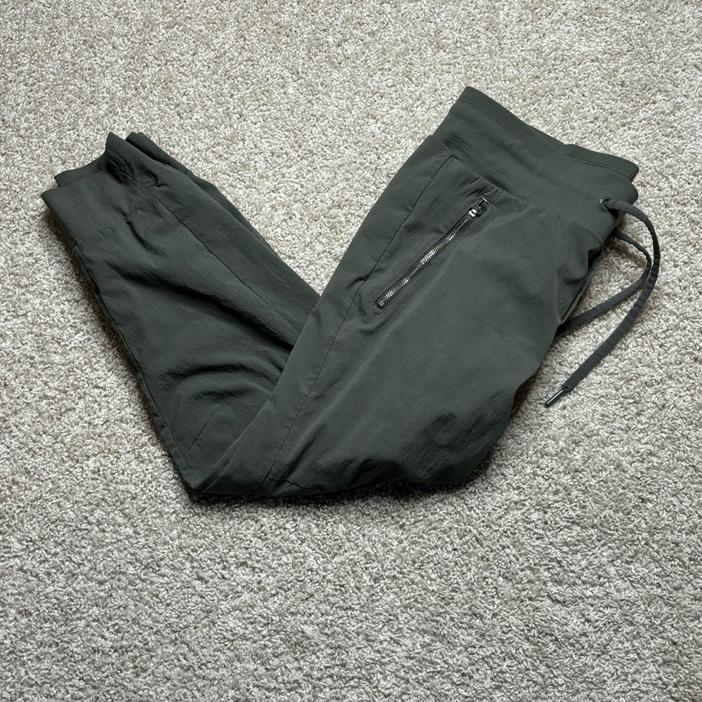 Athleta Dark Green Track Pants